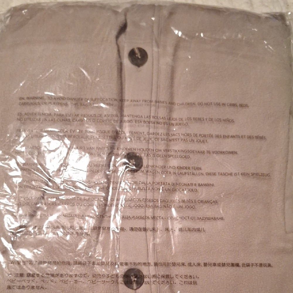 AMARYLLIS Louvre  Button-Up Shacket in Stone - Picture 11 of 11